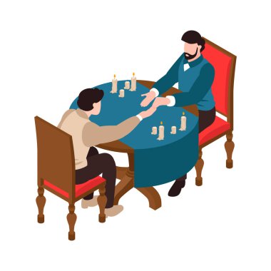 Isometric Palm Okuyucu Simgesi