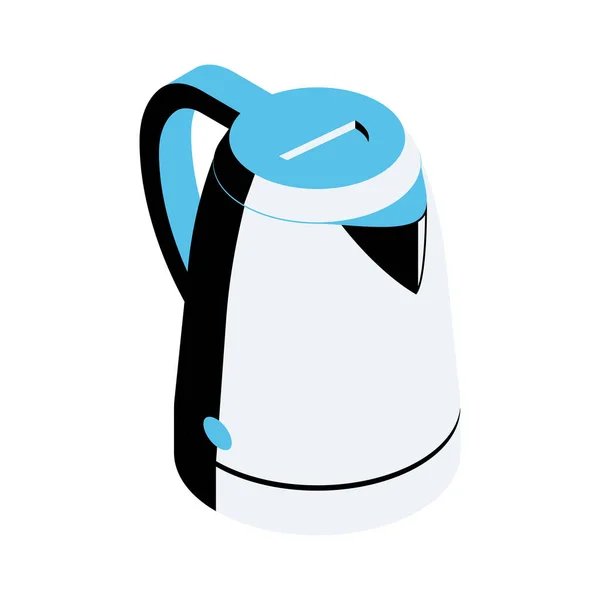 Izometryczna ikona czajnika — Wektor stockowy