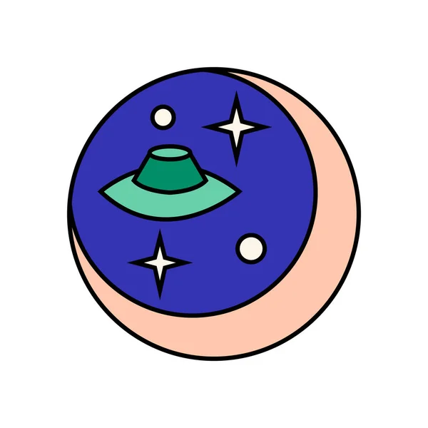 Universum Doodle Icon — Stockvector