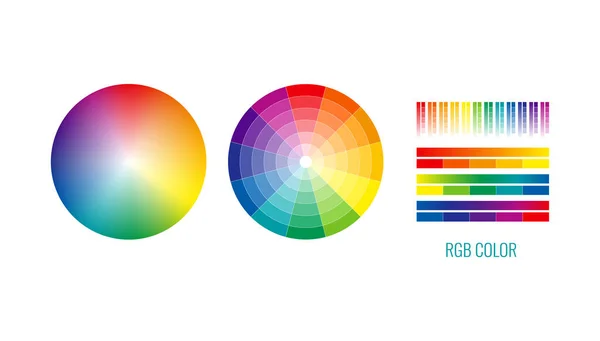 Espectro de cores realista — Vetor de Stock