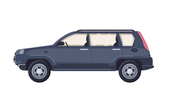 Icono plano del coche — Vector de stock