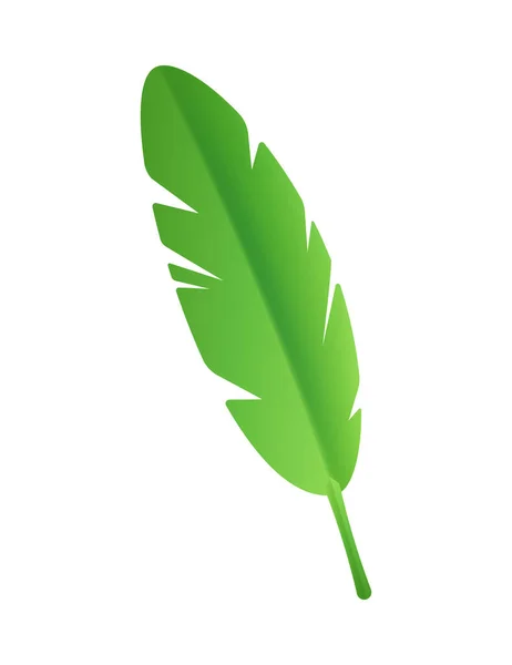 Paper Leaf Illustration — Stock Vector
