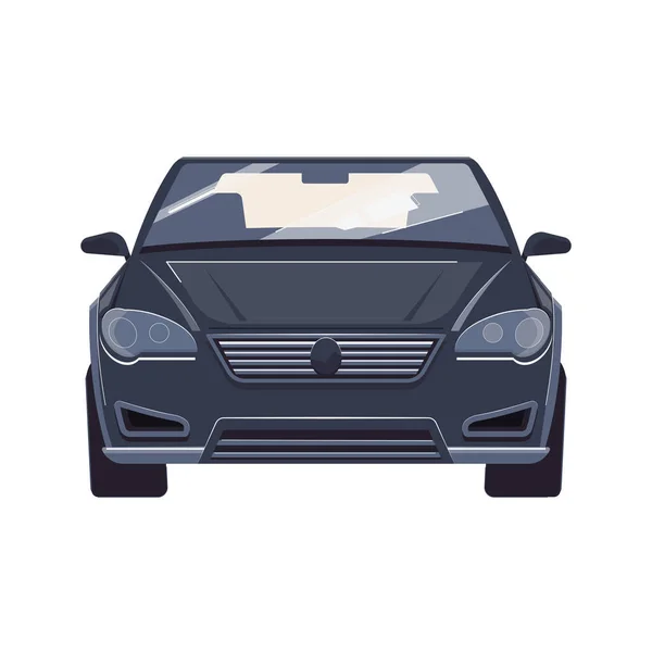Ilustración plana del coche — Vector de stock