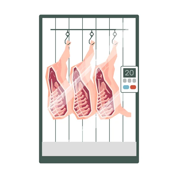 Ilustração da carne seca —  Vetores de Stock