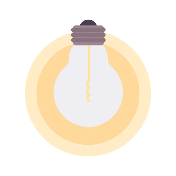 Light Bulb Illustration — Stock Vector