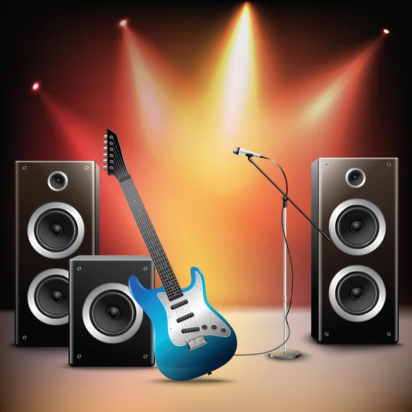 müzik sahne arka plan