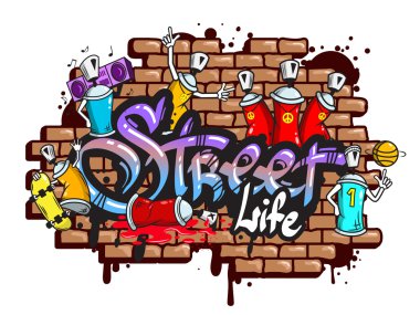 Graffiti Letters Free Vector Eps Cdr Ai Svg Vector Illustration Graphic Art