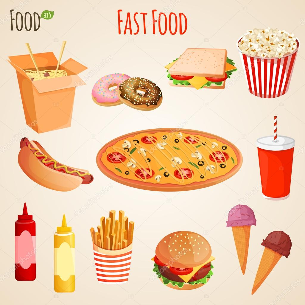 National Fast Food Day Poster Pile Stock Illustration 2221517457 |  Shutterstock