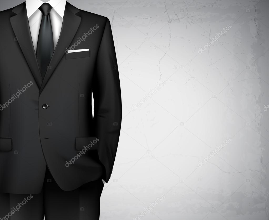 Businessman suit background