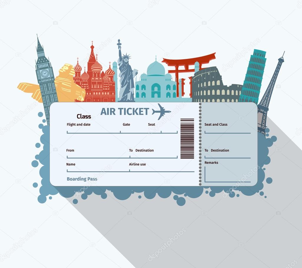 World landmarks ticket