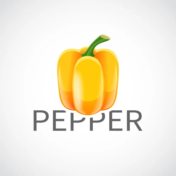 Paprika Hintergrund — Stockvektor