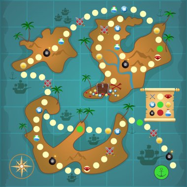Korsanlar treasure Island oyunu