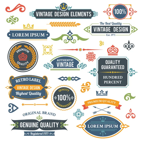 Vintage Design element — Stock vektor