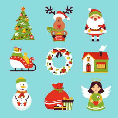 Christmas Icons set
