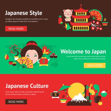 Japonya banner koymak