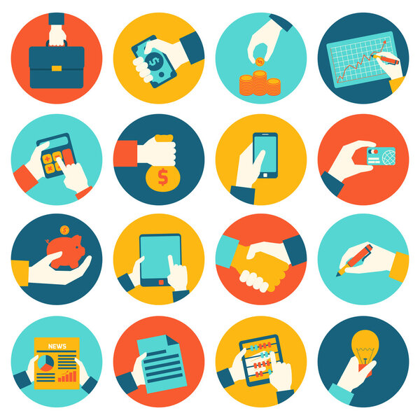 Финансовые иконки
