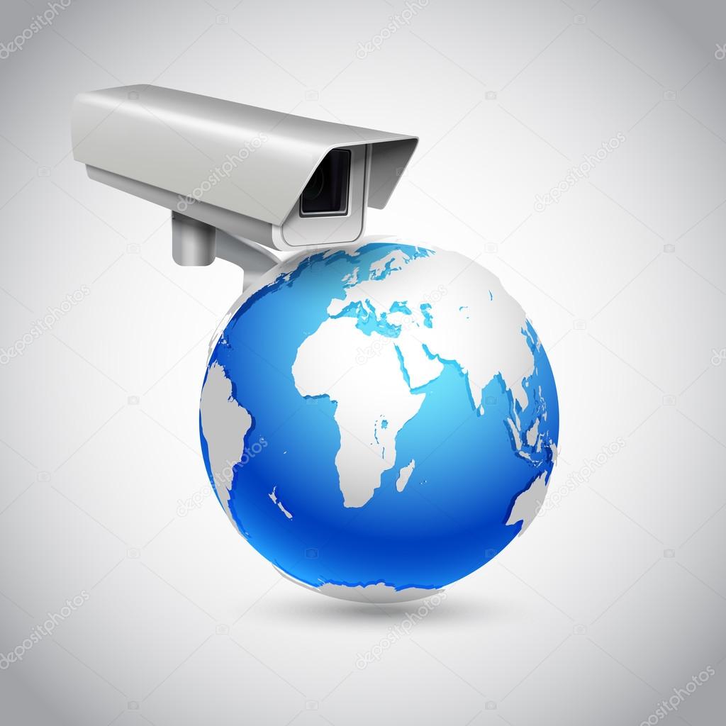 Global surveillance concept