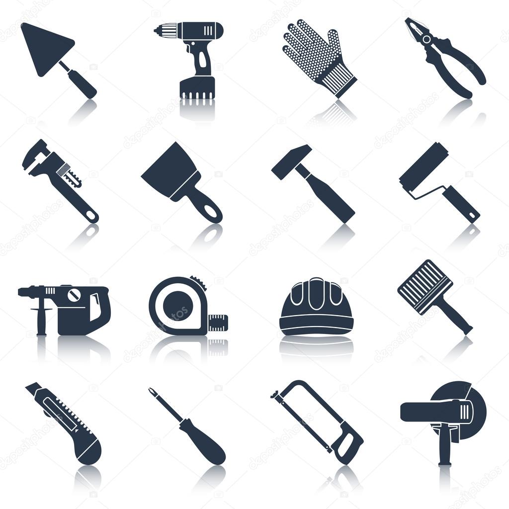 Repair construction tools black