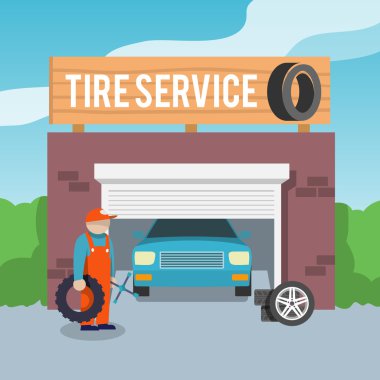 Lastik Servisi poster