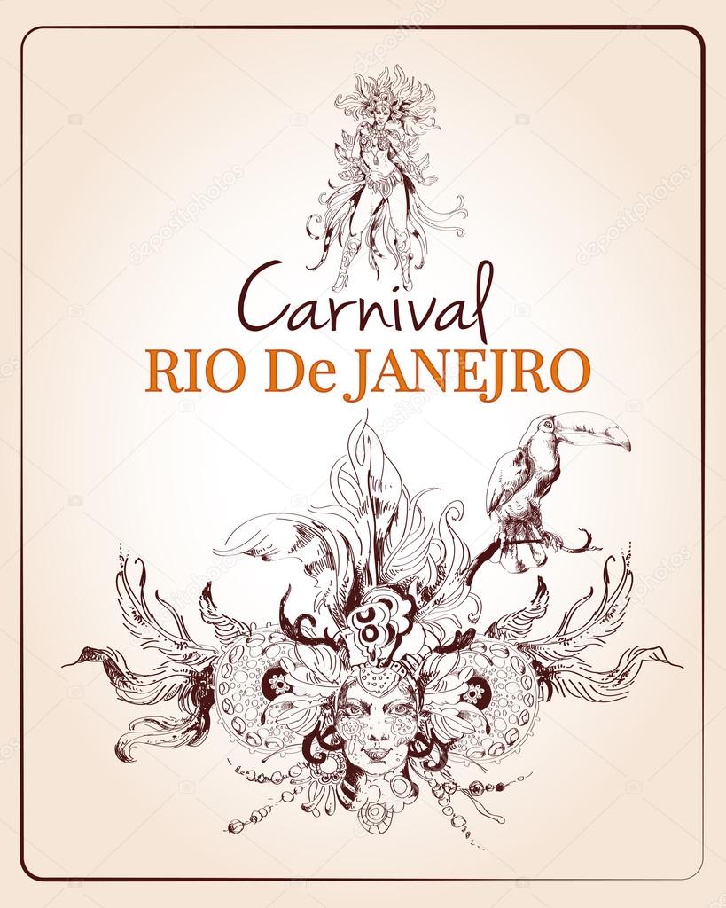 Rio carnival poster