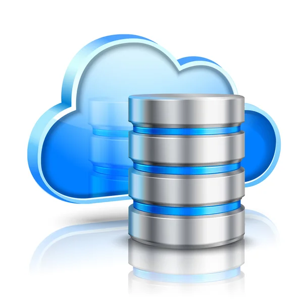 Cloud computing-concept — Stockvector