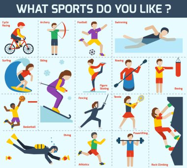 Spor Icons set