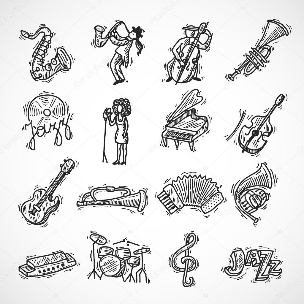 Jazz Icons Sketch