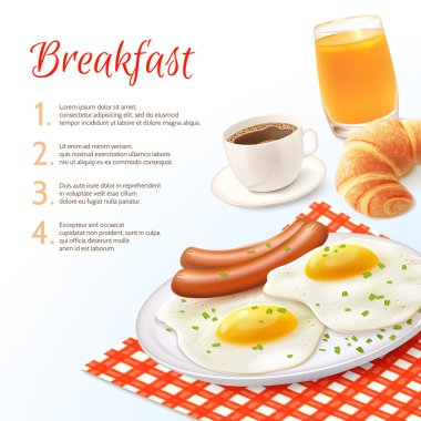Breakfast Food Background