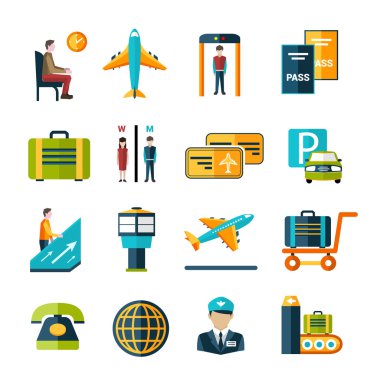 Havaalanı Icon set