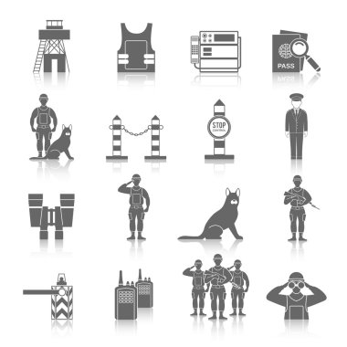 Sınır Muhafız Icon Set