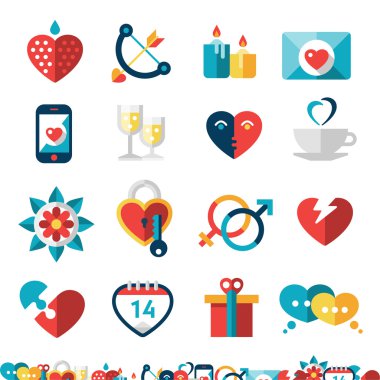 Tanışma Icon set