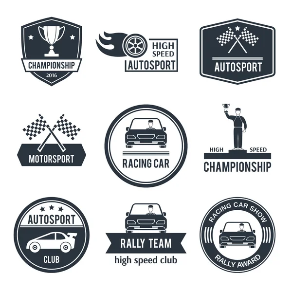 Auto Sport ετικέτα — Διανυσματικό Αρχείο