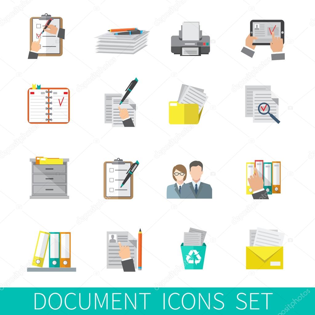 Document Icon Flat