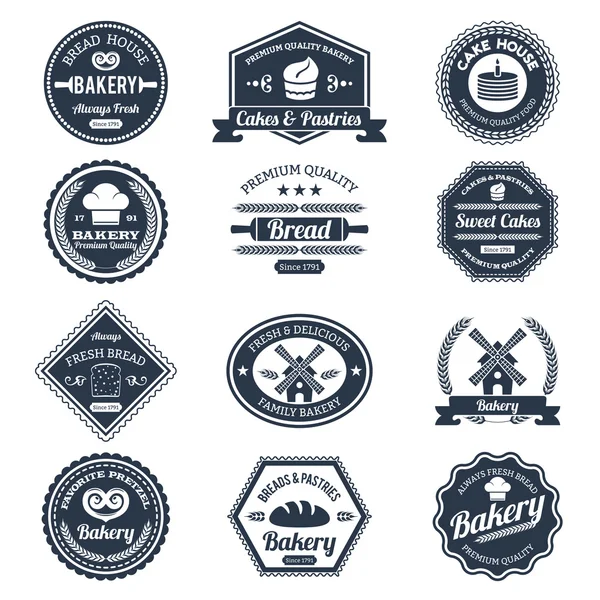 Fırın etiketleri siyah