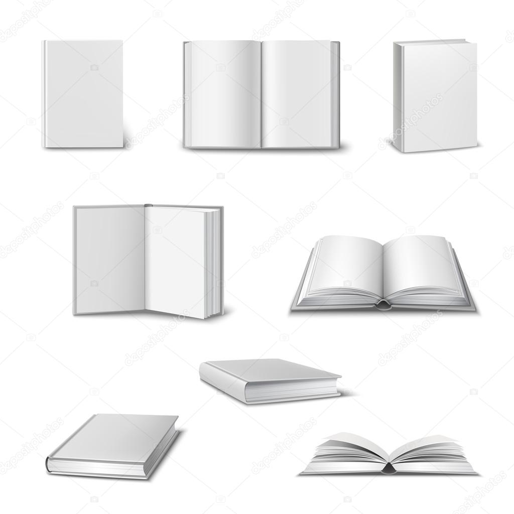 Realistic Book Set