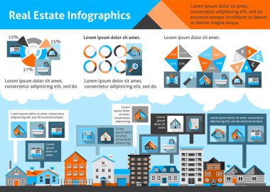 Real Estate Infographics clipart