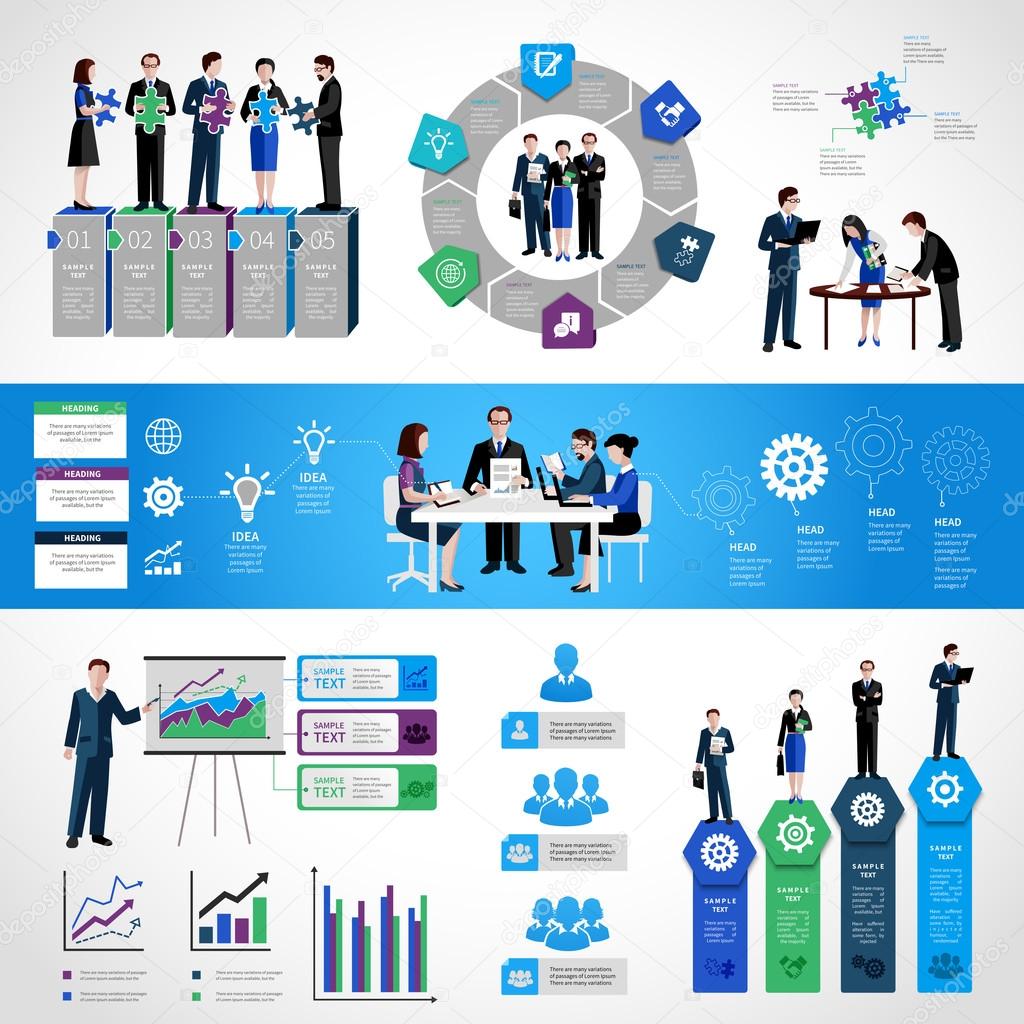 Teamwork Infographic Set