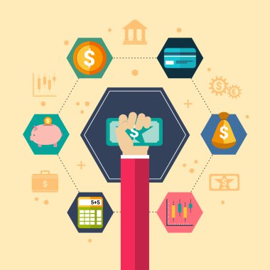 Mali konsept illüstrasyon