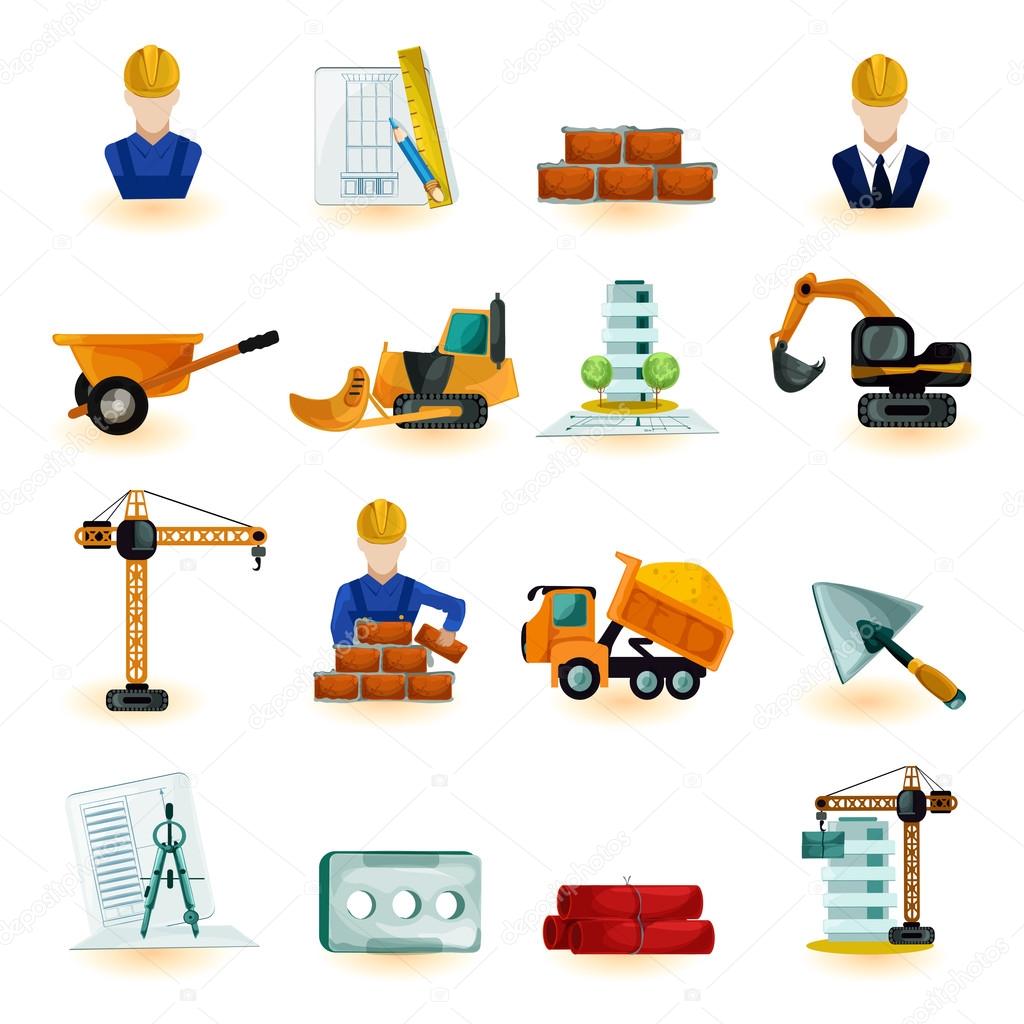 Architect Icons Set