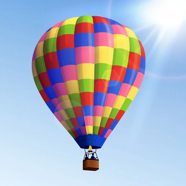 Globo realista del aire — Vector de stock