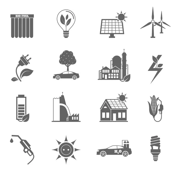 Eco Energy Icon — Stock Illustration Eco Energy Icon Stock Illustration