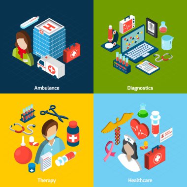 Tıbbi izometrik Set