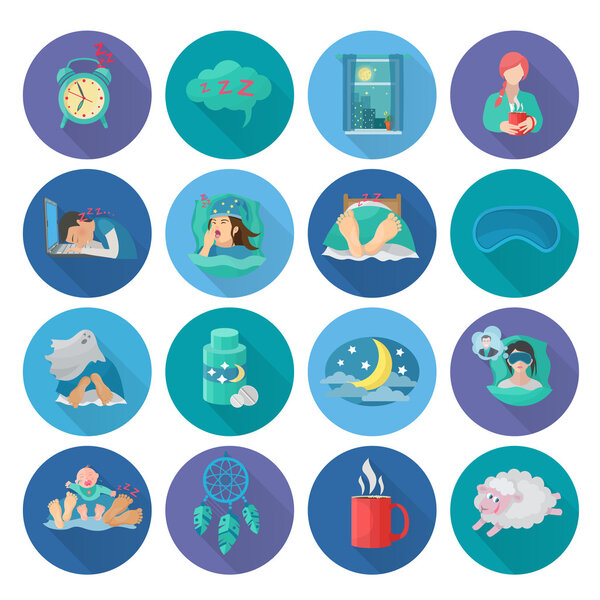 Sleep Time Icons
