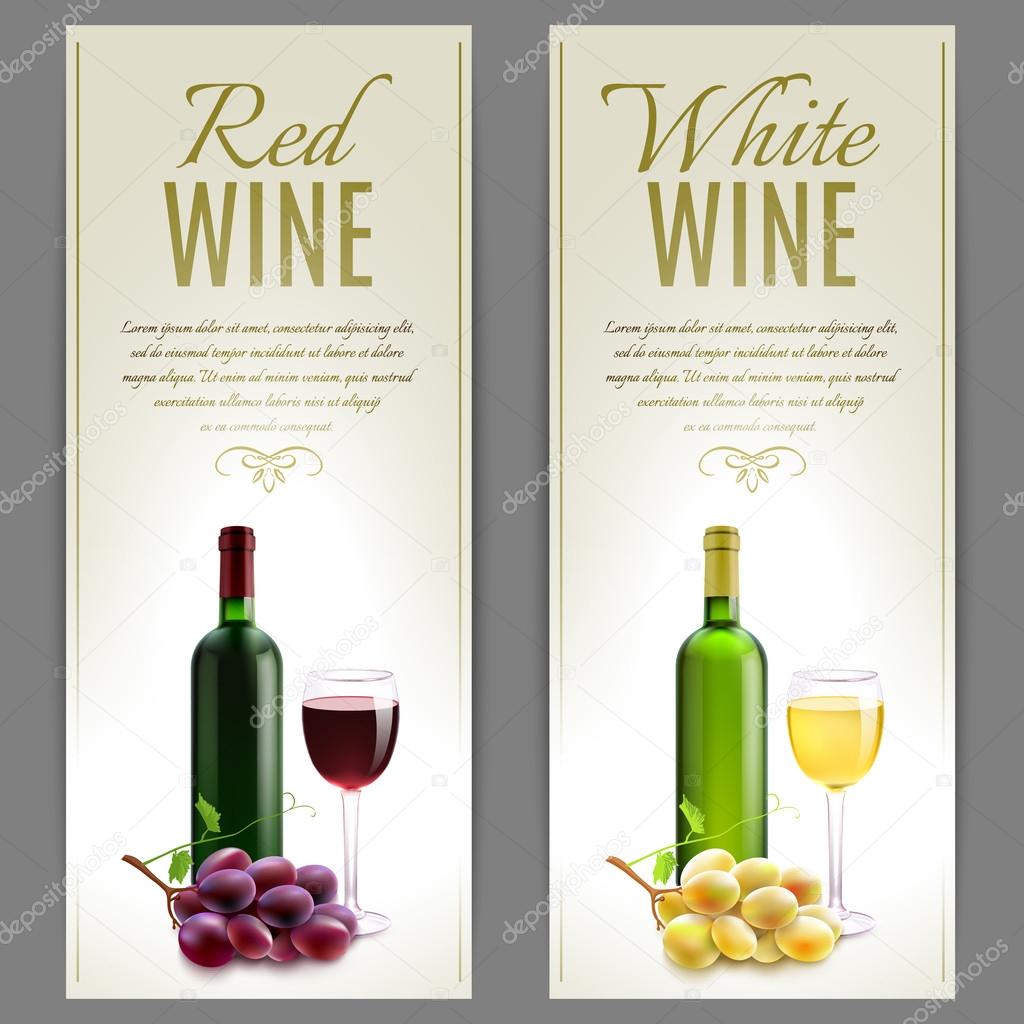 Wine Banner Set