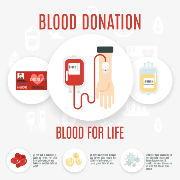 Икона донора крови — стоковый вектор