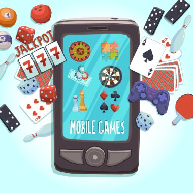 Cep telefonu oyunları kavramı