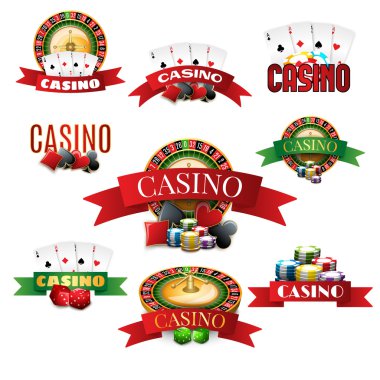 Casino amblem seti