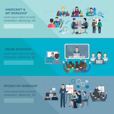 Atölye afiş kümesi