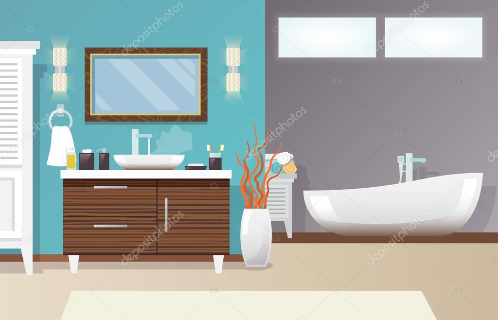 Modern Bathroom Interior