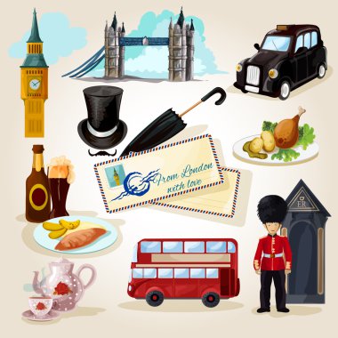 Londra turistik Set
